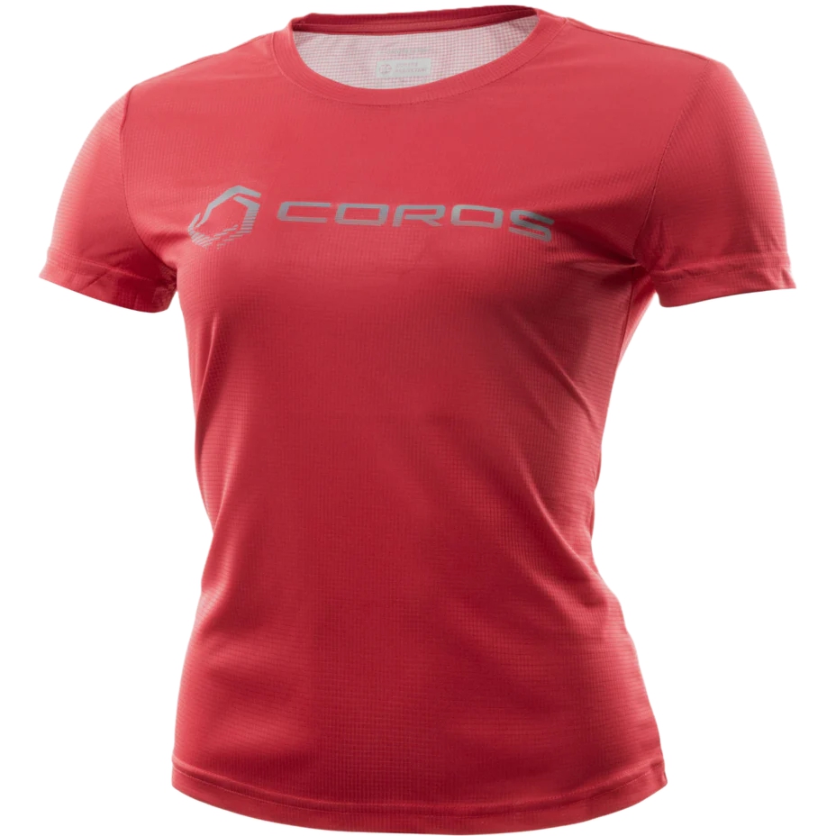 Coros W Technical Shirt Czerwone Polska | 7203-IXDKC